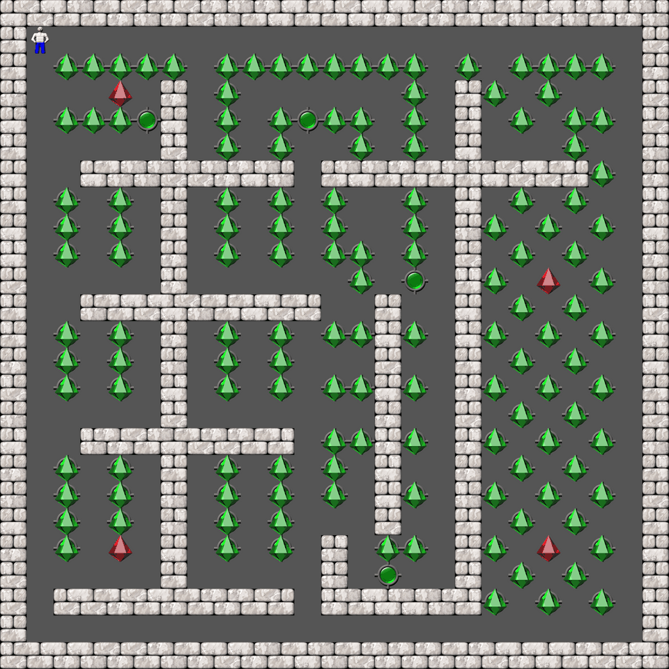 Sokoban Laizhufu and LZY Arranged level 102